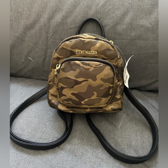 Steve Madden camouflage backpack - Picture 1 of 8